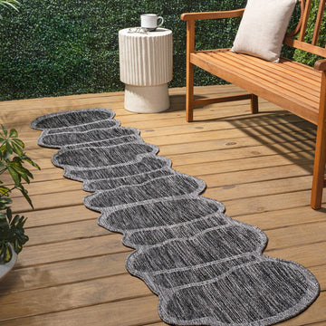 Jasper Modern Rustic Abstract Indoor/Outdoor Area Rug